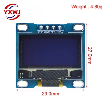 0,96 дюймовый OLED 4PIN 7PIN IIC Последовательный Белый Дисплейный Модуль 128X64 I2C SSD1306 12864 Плата ЖК-экрана для Arduino