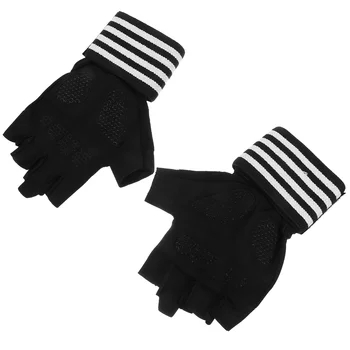 1 пара перчаток для поднятия тяжестей, дышащие перчатки для фитнеса, перчатки для фитнеса, нескользящие перчатки для тренировок в тренажерном зале