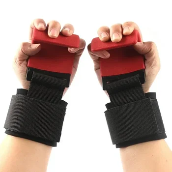 1 Шт 2023 Крюк для штанги для тяжелой атлетики Сверхмощный ремешок для тренировки ручного захвата для подтягивания Strapgym most grip крюк для становой тяги grip
