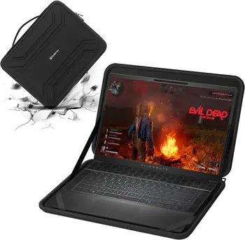 16-дюймовый Чехол для ноутбука Hard EVA Shell Case для игрового ноутбука Alienware X16 16 дюймов, Игровой Ноутбук Alienware X16 16 дюймов Чехол Для Ноутбука