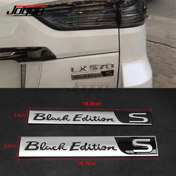 1шт ABS Задняя крышка багажника Special Black Edition для Lexus LX570 2008-2019 Эмблема, значок, наклейка, автомобильные аксессуары, автомобильные товары