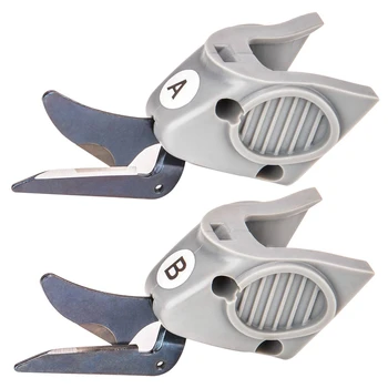 2 Шт. головка для ножниц Подходит для Wbt-1 электрические ножницы для резки ткани 1 комплект режущей головки A и 1 комплект режущей головки B