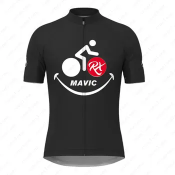 2024 Rx Mavic Новое Поступление Летняя Мужская Велосипедная Майка С Коротким Рукавом Для Триатлона Mountain MTB Race Велосипедная одежда Ropa de ciclismo