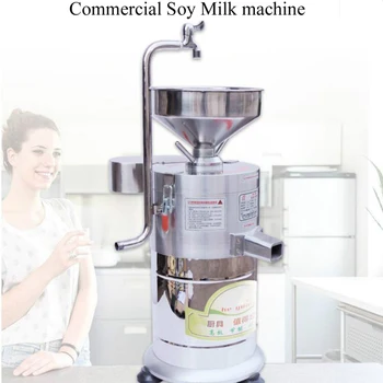 2800 об / мин Коммерческая машина для отделения шлаков от соевого молока, машина для производства тофу, бытовая соевая мельница для рафинирования, отделение шлаковой суспензии 750 Вт