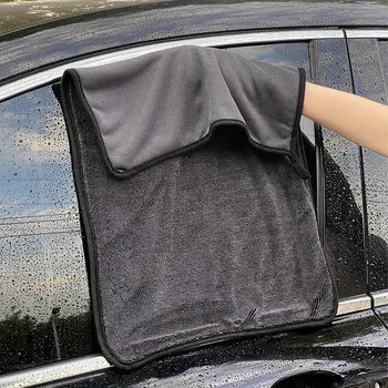 3 шт. Полотенце для сушки автомобиля С мягкой и впитывающей для быстрой сушки тканью для чистки автомобиля Полотенце Сухая ткань