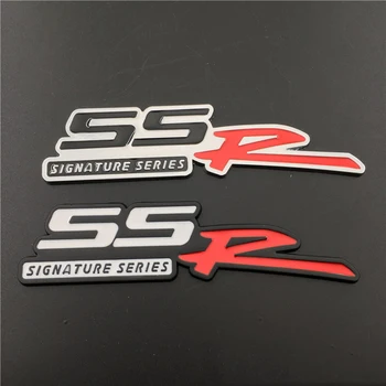 3D Металлический Логотип, Буквы Эмблемы SSR, Значок На Крыле Автомобиля, Наклейки На Багажник для Chevrolet SSR, Аксессуары Для Наклеек