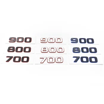 3D Цветной Блок 800 900 700 Именная Табличка Значок Эмблема Наклейка На Багажник Автомобиля Для Mercedes Benz Brabus AMG W463 W464 G500 G63