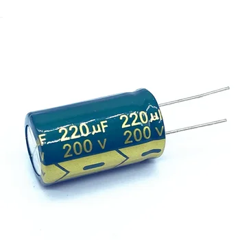 5 шт./лот 220 МКФ 200 В 220 МКФ алюминиевый электролитический конденсатор размер 18*30 мм 20%