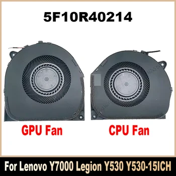 5F10R40214 Новый Оригинальный Для Lenovo Y7000 Legion Y530 Y530-15ICH 81fv Вентилятор Охлаждения Ноутбука Cooler Вентилятор Радиатора 100% Протестирован