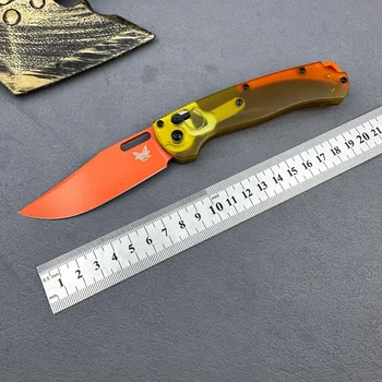 BM 15535 Мини складной универсальный нож с ручкой PEI Нож для выживания в походе на открытом воздухе EDC инструмент Карманные ножи для подарка мужчине