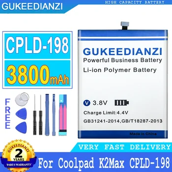 CPLD-198 CPLD198 Сменный аккумулятор мобильного телефона емкостью 3800 мАч для аккумуляторов смартфонов Coolpad K2Max K2 Max