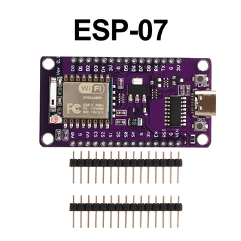 ESP-07 ESP-07S Модуль Для Arduino Type-C USB Nodemcu Lua ESP8266 Плата разработки Последовательный Беспроводной WiFi CH340