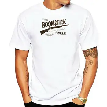 Evil Dead - BoomStick - Футболка - Дизайн, вдохновленный культовыми фильмами и телешоу - Мужская футболка с трафаретной печатью от руки