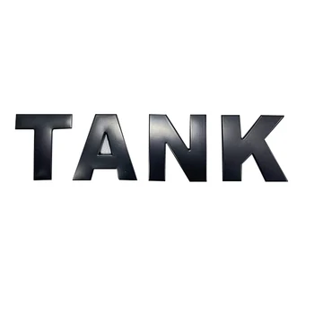 Great Wall WEY TANK Tank 300 2022 2023 Новая Стандартная модификация Специальный Логотип Украшение автомобиля Хвостовой логотип Индивидуальный ЛОГОТИП Логотип