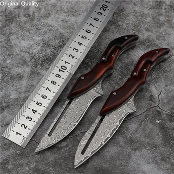 VG10 Дамасские ножи Тактический Охотничий Механический Складной нож с фиксированным лезвием для выживания в кемпинге EDC Карманные инструменты защиты