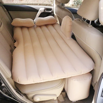 Автомобильная надувная кровать Автомобильная надувная подушка Автомобильное заднее сиденье Дорожная кровать Складной матрас