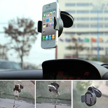 Автомобильный держатель мобильного телефона, Присоска на ветровом стекле, Подставка для iPhone, Кронштейн для крепления на окне