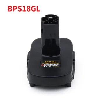 Адаптер-Преобразователь BPS18GL Для Black Decker Porter-Кабель Stanley Li-ion Battery LBXR20 LBX20 вкл. Для инструмента Craftsman 19.2V