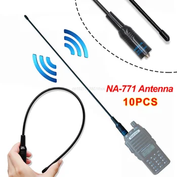Антенна NA-771 SMA-F Двухдиапазонная Радиоантенна 144/430 МГц с Высоким Коэффициентом Усиления для Baofeng UV-5R UV-82 BF-888S Аксессуары Для Портативной Рации