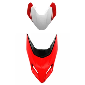 Белый/красный обтекатель передней носовой фары для Ducati Hypermotard 950 2019 2020 2021