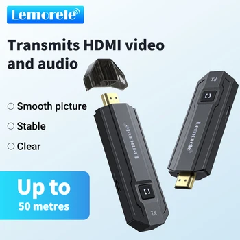 Беспроводной Приемник-передатчик HDMI, Дисплей 1080P, Удлинитель Ключа, AV-адаптер для Ноутбука, Телевизора, Проектора, Монитора, Прямой Трансляции