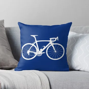 Велосипед Белая (большая) Наволочка Чехол для подушки из полиэстера наволочки на диван домашняя гостиная декор автокресла 45x45 см