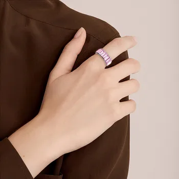 Винтажные кольца Exquis с полной дрелью, многоцветные геометрические кольца, подарок для дам, Изысканные эстетичные кольца для женщин, бесплатная доставка Anill