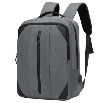Водонепроницаемый деловой рюкзак для мужчин, многофункциональный нейлоновый рюкзак с USB-портом, 15,6-дюймовый мужской рюкзак для ноутбука большой емкости