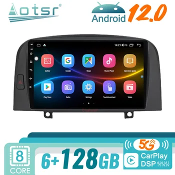 Для Hyundai Sonata 2004-2008 Android Автомобильное радио 2Din Авторадио Стерео Мультимедийный Видеоплеер Экран головного устройства GPS Навигация