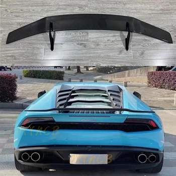 Для Lamborghini Huracan LP580 LP610 2014 2015 2016 2017 2018 Высококачественный карбоновый задний багажник, спойлер, Сплиттеры, крыло