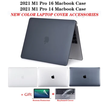 Для Macbook Pro 16 Case A2485 M1 Mac book Cover 2021 Новый Чехол для ноутбука Macbook Pro 14 Case 2021 A2242 M1 Chip Max 16 14 case