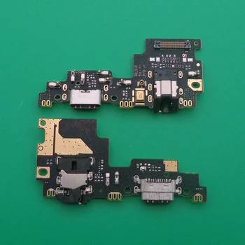 Для Xiaomi Mi A1 Mi 5X USB-док-станция для зарядки, разъем для подключения модуля платы зарядки, гибкий кабель, разъем для наушников, Аудионаушник