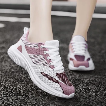 Женские теннисные туфли Tenis Feminino 2024, Женские кроссовки, сетчатая обувь, женские кроссовки для фитнеса, тренажерный зал для прогулок на открытом воздухе