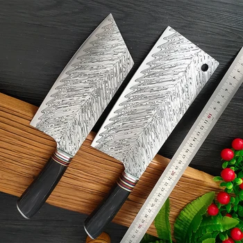 Женский Кухонный нож, Экономящий труд, Кухонный нож Шеф-повара из нержавеющей стали для нарезки мяса, овощей, кухонных тесаков