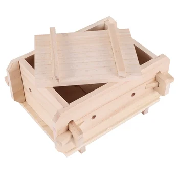 Инструмент для формования тофу, Съемная деревянная коробка для прессования, Набор пресс-форм для приготовления тофу на домашней кухне своими руками