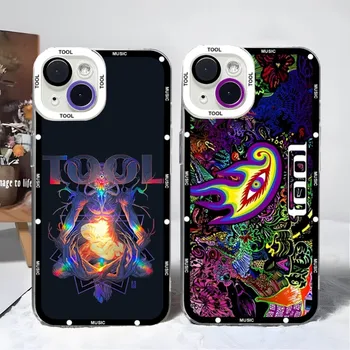 Инструментальная группа Рок-музыка Чехол для телефона прозрачный для Iphone 13 Pro Max 12 Mini 14 11 Мягкие задние крышки с Ангельским глазом из ТПУ