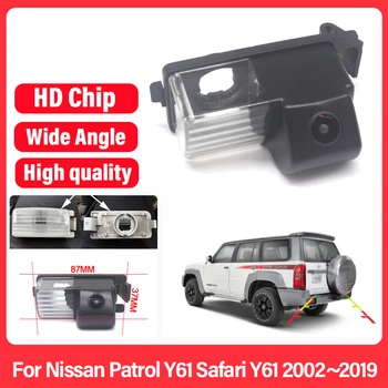 Камера заднего Вида Для Nissan Patrol Y61 Safari Y61 2002 ~ 2016 2017 2018 2019 HD CCD Ночного Видения Обратная Резервная Парковочная Камера