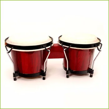 Китайские дешевые ударные инструменты, детский деревянный барабан бонго
