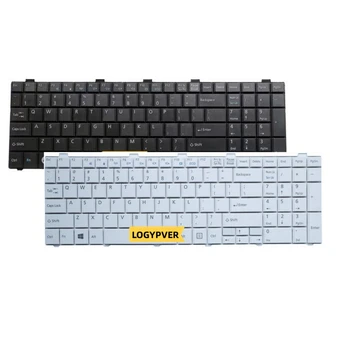 Клавиатура США для ноутбука Fujitsu Lifebook AH530 AH531 AH42 A530 A531 NH751 NH751D AH502 A512 Английский Черный Белый