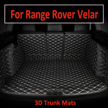 Коврик для багажника автомобиля Land Rover Range Rover Velar 2017 2018 2019 2020 ковер для грузового лайнера, аксессуары для интерьера, чехол