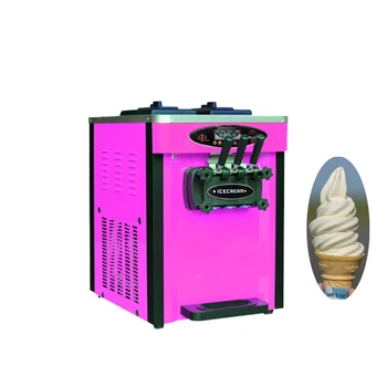 Коммерческая Настольная Машина для приготовления мягкого Мороженого, Десертный Бар, Машина для приготовления йогурта с предварительным охлаждением
