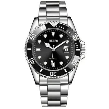 Мужские деловые часы с календарем, роскошные мужские спортивные часы Geneva, кварцевые часы Relogio Masculino
