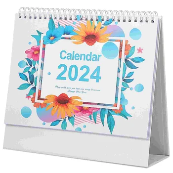 Настольный календарь, стоящий настольный календарь, Маленький перекидной календарь, планировщик, календарь, Тайваньский календарь, английский Январь декабрь