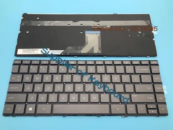 Новинка для ноутбука HP ENVY x360 13-ag0000au 13-ag0010au 13-ag0020au Английская клавиатура коричневого цвета с подсветкой