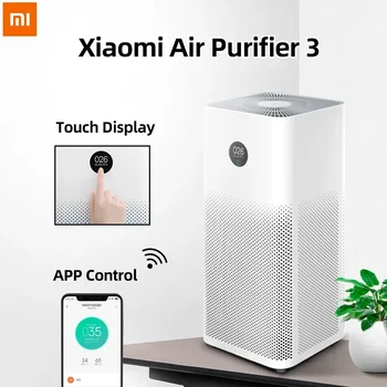 Новый Xiaomi Mijia Air Purifier 3 Очистителя от Формальдегида Автоматический Очиститель воздуха для дома Детектор дыма Hepa Фильтр Приложение Дистанционное управление