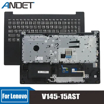 Новый Оригинальный Для Lenovo V145-15AST Черный Тайский Упор Для Рук Верхний Корпус С Сенсорной Панелью Клавиатура Ноутбука Безель Верхняя Крышка 5CB0T25476