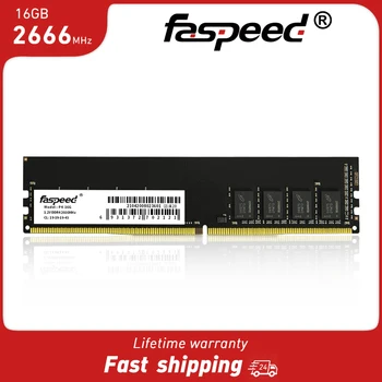 Оперативная Память Faspeed Memoria DDR4 DDR3 2666 МГЦ 1600 МГц 16 ГБ 8 ГБ 4 ГБ БЕЗ ECC 1.2 В 1.5 В CL11 CL19 UDIMM Для настольных ПК Оперативная Память Для Intel AMD
