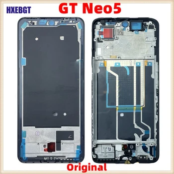 Оригинальная рамка ЖК-дисплея для Realme GT Neo 5 RMX3706 Передняя рамка шасси Средняя рамка корпуса Neo5 Запчасти для ремонта смартфонов