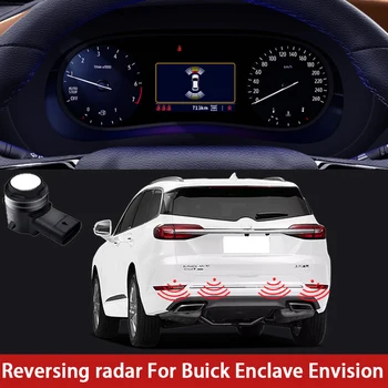 Оригинальные датчики Система помощи при парковке с резервным радаром и зуммером Заднего переднего бампера для Buick Enclave Envision 2014 ~ 2022