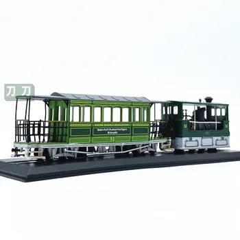 Отлитый под давлением Рельсовый Трамвай в масштабе 1:87, Винтажный Паровоз G3-3 (SLM)-1894, Модель Автомобиля Из Швейцарского сплава, Коллекция ATLAS, Игрушки, Подарки, Дисплей